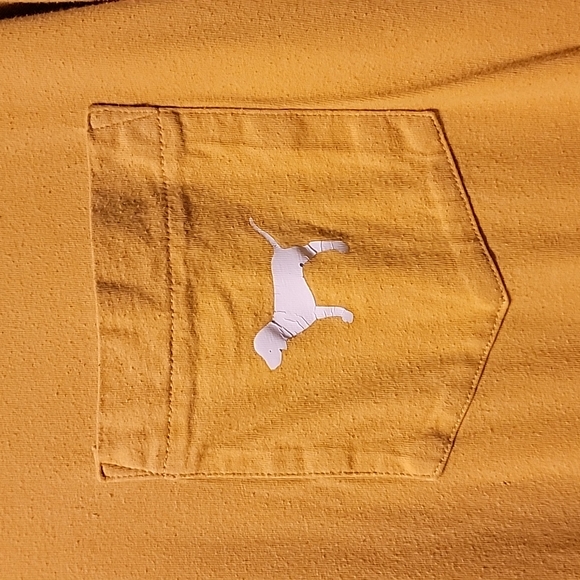 PINK victoria secret long sleeve tshirt. Gold color - Picture 2 of 6